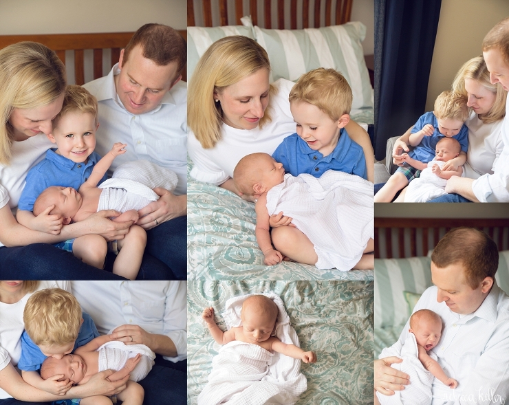 newborn baby lifestyle photos with sibling