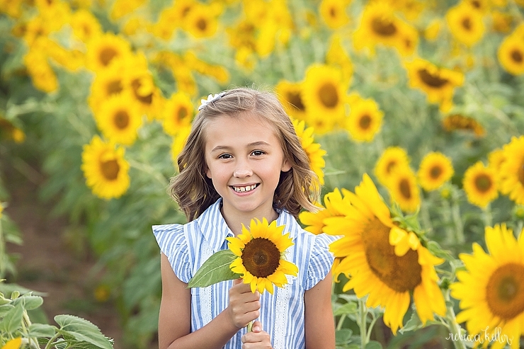 Raleigh Sunflowers Family Photography 4.jpg